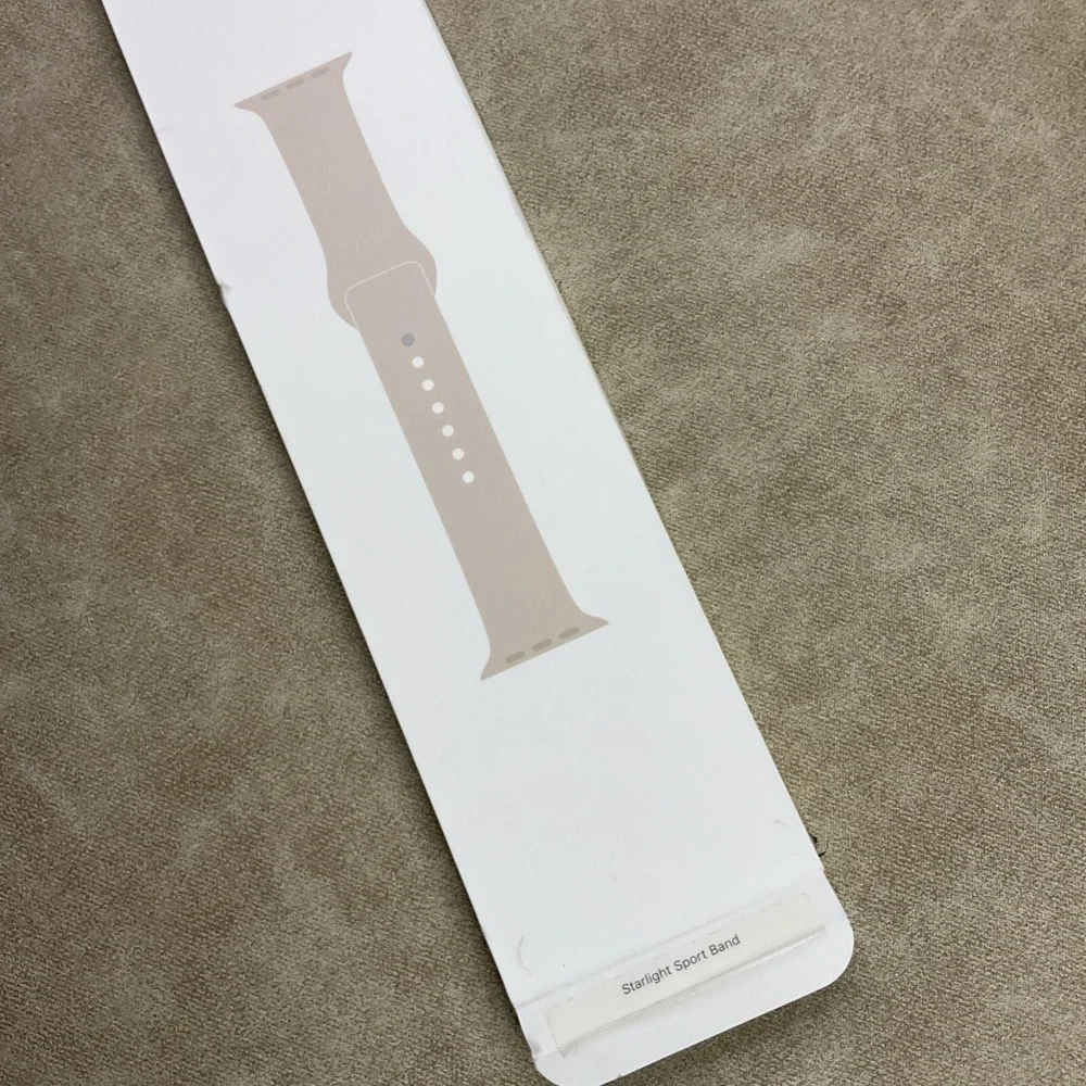 Apple Watch Series 7 Sport Band 41mm Starlight S/M M/L Genuine